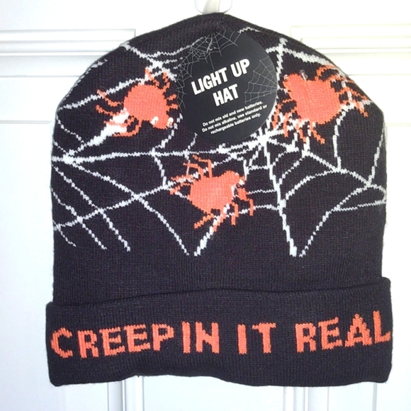 Spider Web Halloween Hat - Picture 1 of 3